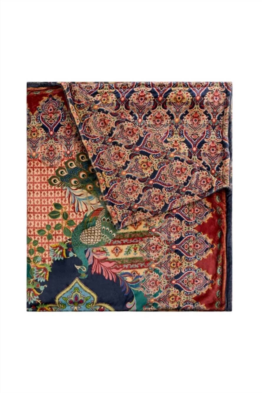 NEW JOHNNY WAS amira laurel canyon cozy blanket in red